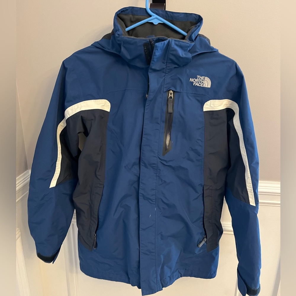 North face coat boys XL